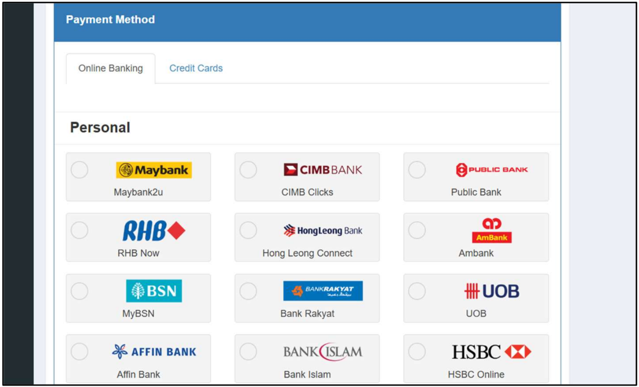 Choose Payment Method